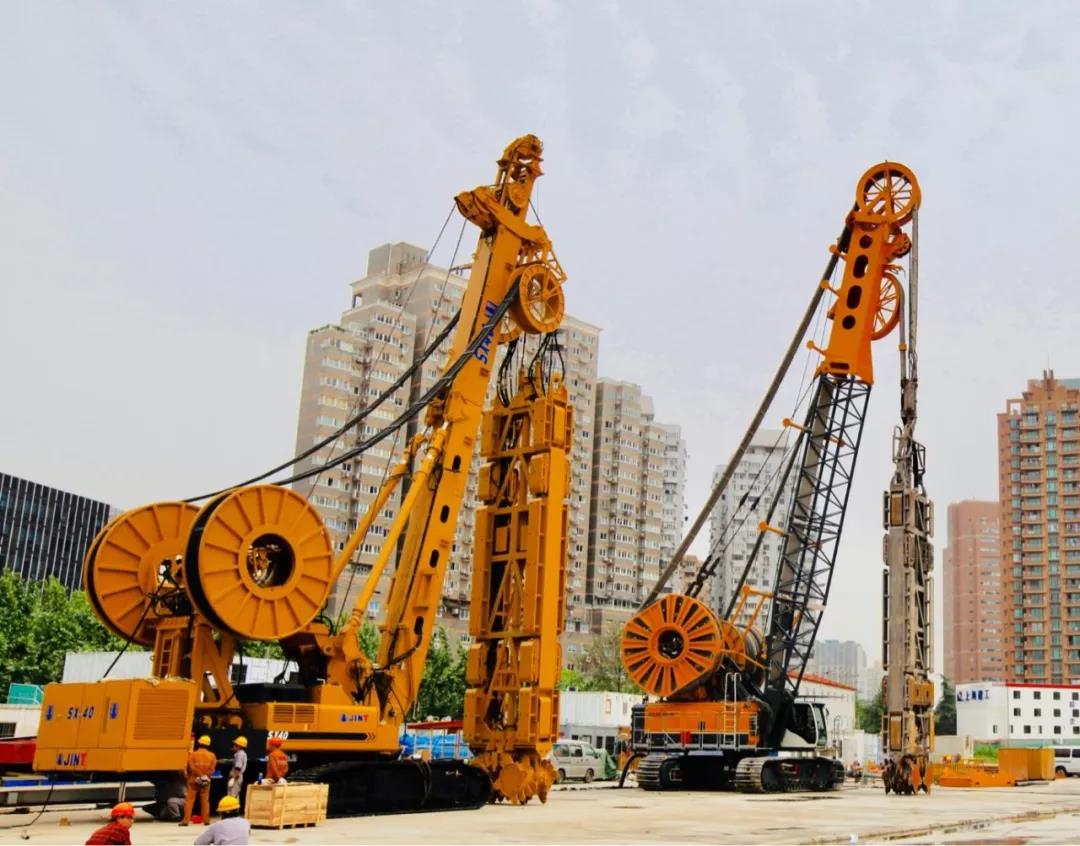 上海金泰SX40双轮铣多方出击国内深隧、轨交施工市场